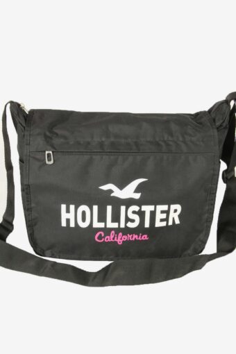 Hollister Vintage Crossbody Bag Messenger California 90s Retro Black