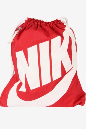 Nike Vintage Gym Sack Bag Sport Workout Lightweight Retro 90s Red