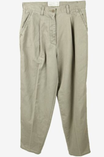 Marks & Spencer Vintage Chino Trousers Pants 90s Khaki Size UK 6