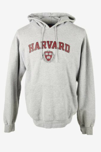 Champion Hoodies Vintage Harvard University Retro 90s Grey Size XL