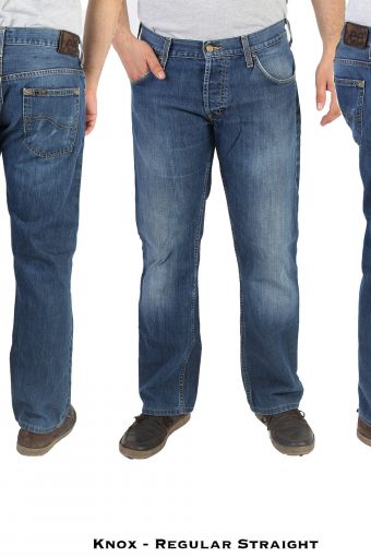 Lee Knox Jeans Straight Leg Men Vintage Grade A