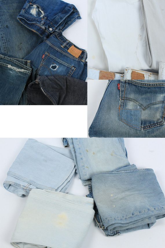 Levi Levis 501 Jeans Denim Men Grade B Vintage