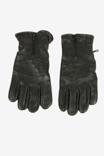 Motorbike Vintage Gloves Race Fur Lined Smart Winter 90s Black Size XL