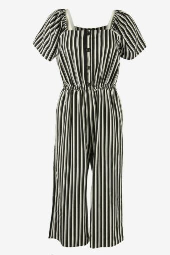 New Look Jumpsuit Striped 15 Years Old Girls Black & White Size 1.70cm