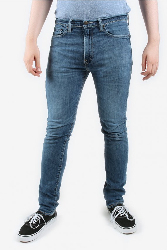 Levis 511 Jeans Slim Fit Zip Fly Mens Vintage Denim