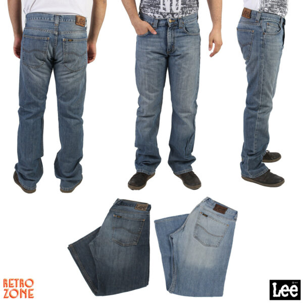 Lee Kent Jeans Loose Fit Straight Leg Men Vintage Grade A