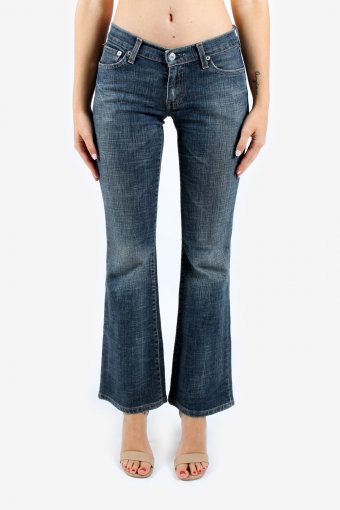 Levis 529 Women Jeans Bootcut Wash Zip Fly Flare