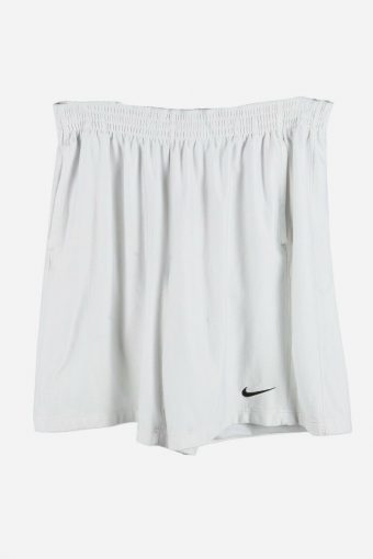 Nike Men Basketball Shorts Vintage Training Running Shorts White XL