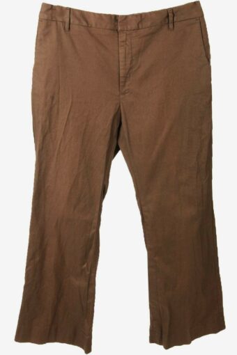 GAP Vintage Chino Trousers Pants Women’s Retro 90s Brown Size UK 12