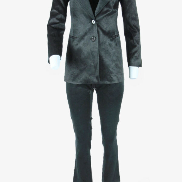 Joseph Lined Fitted Pant Suit Women’s Blazer Trouser Set Black Size M