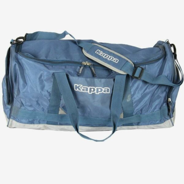 Kappa Vintage Duffle Gym Bag Travel Sport Holdall Retro 90s Blue