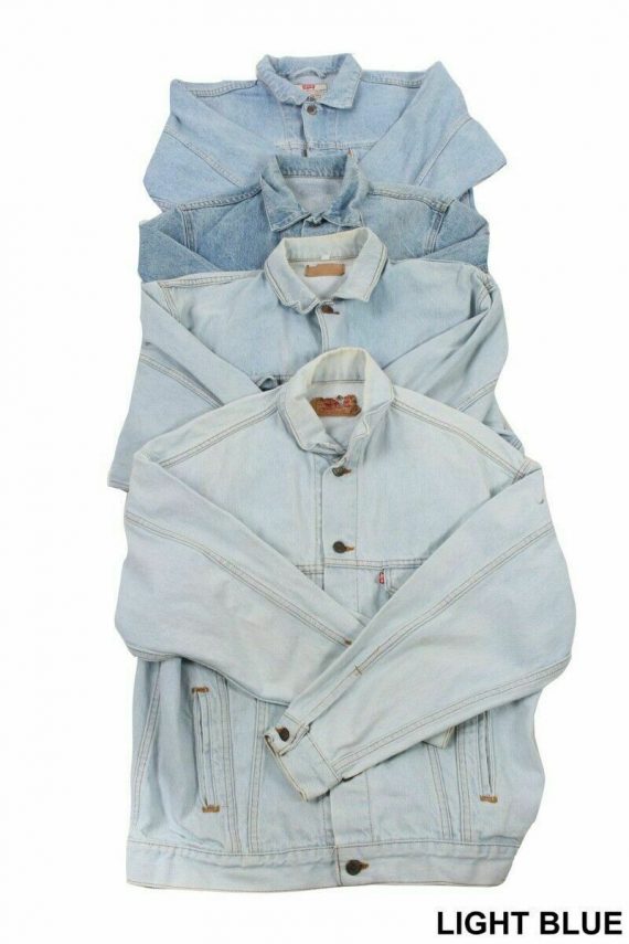 Levis Mens Denim Jacket Classic Button 