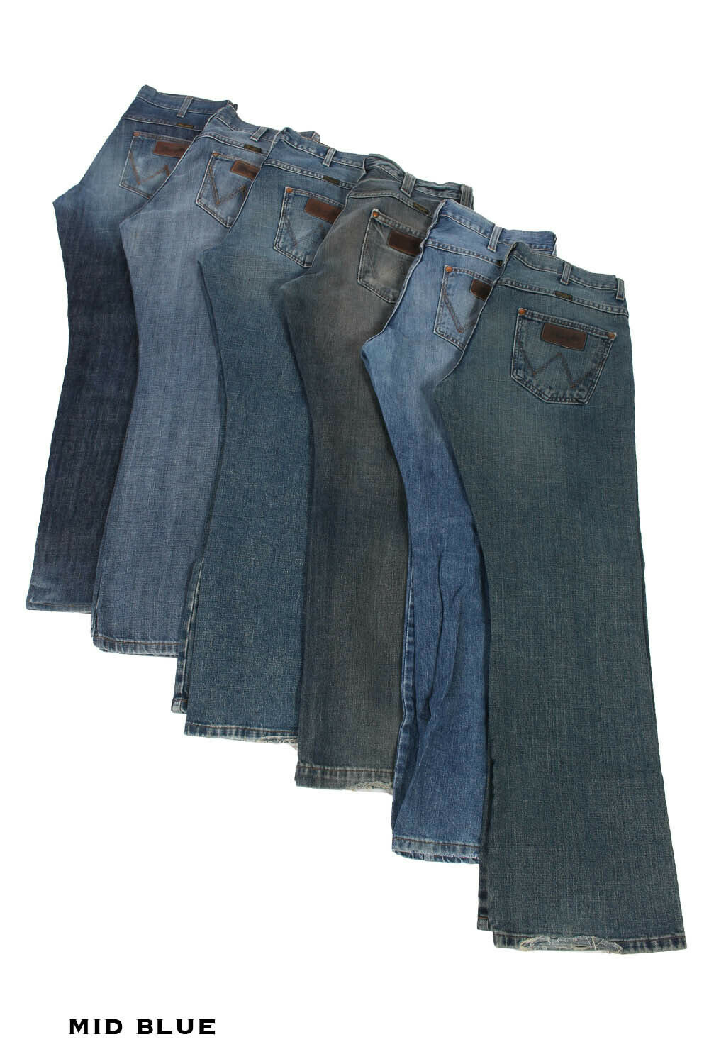 Bootcut Dayton Regular fit Retro Vintage Mens Wrangler Jeans Arizona Roxboro 