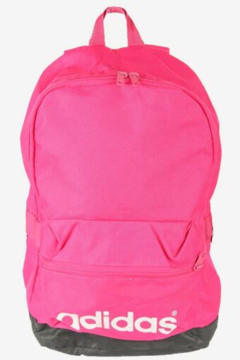 Adidas Vintage Backpack Bag School Travel Sport Retro 90s Hot Pink