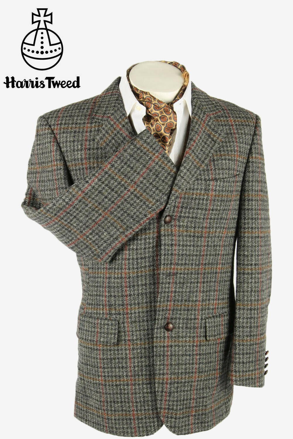 Harris Tweed Vintage Blazer Jacket 