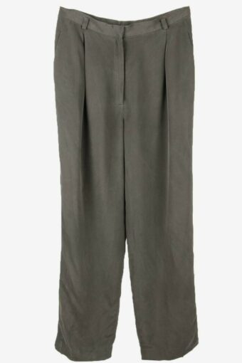 Jones New York Vintage Trouser High Waisted Lined Office 90s Grey W28