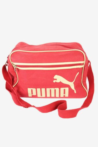 Puma Vintage Shoulder Bag Casual Sport Adjustable Retro 90s Red