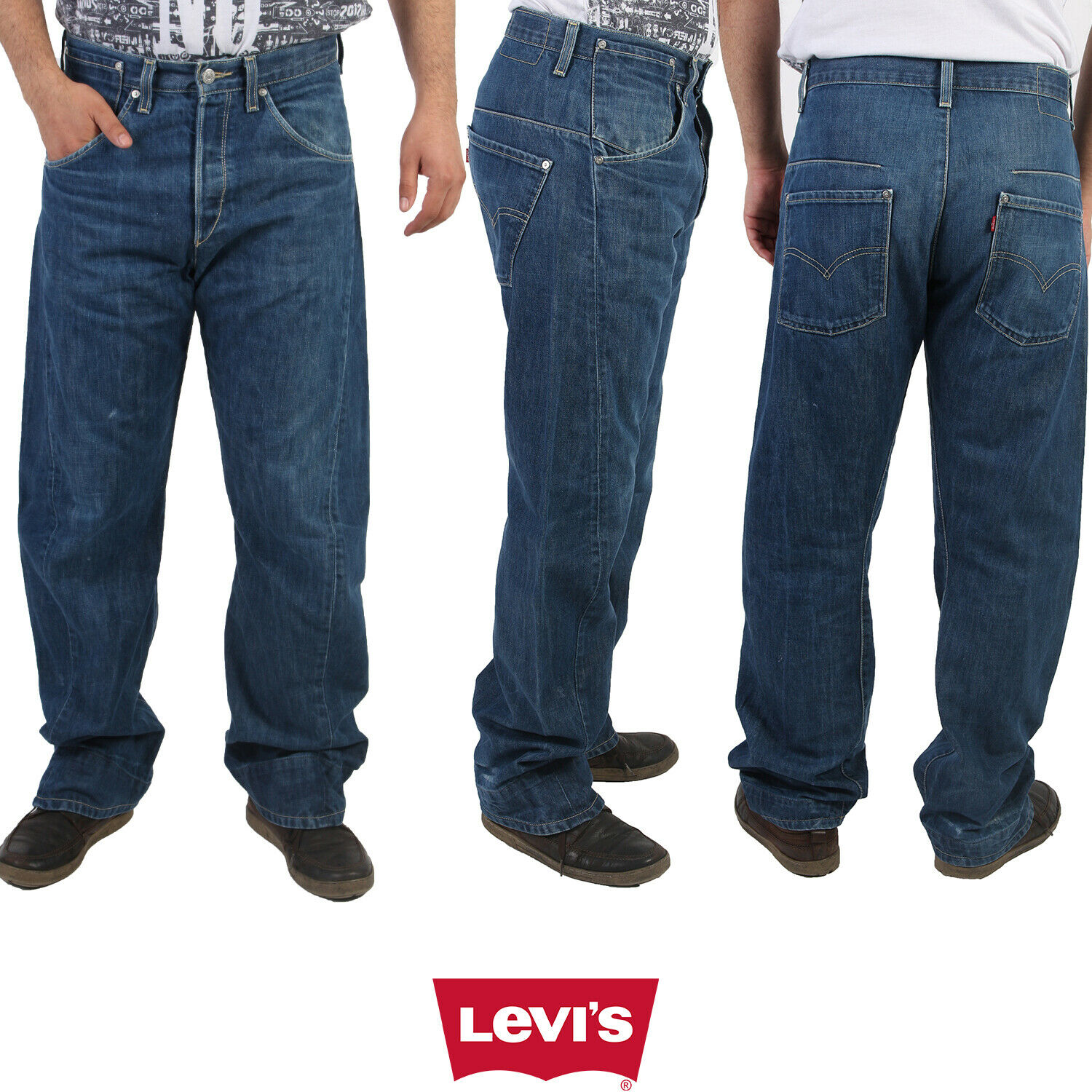 Vintage Levis Engineered Jeans-Rare 