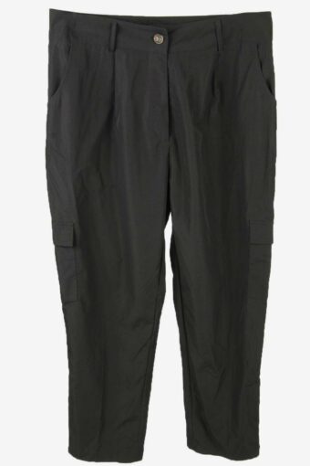 Shein Vintage Trouser Cargo Pants Casual Retro 90s Black XXL