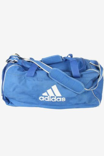 Adidas Vintage Duffle Gym Bag Travel Sport Holdall Retro 90s Blue