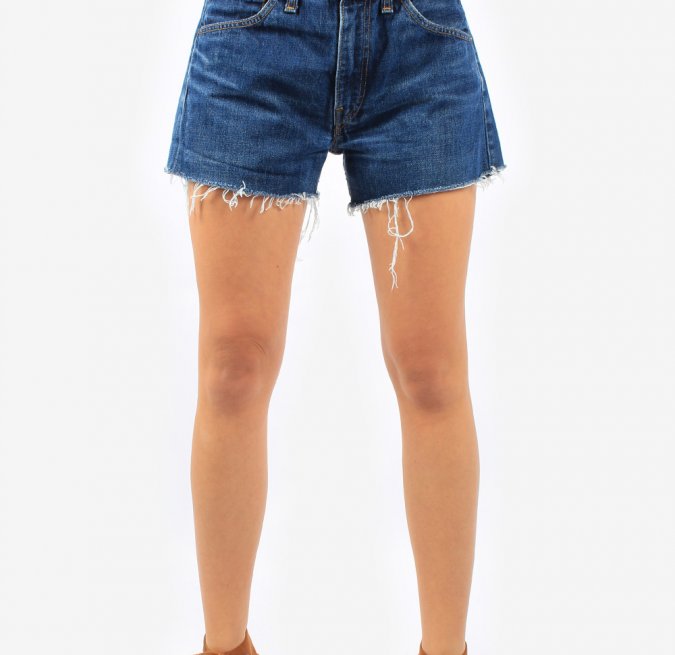 Levis High Waisted Denim Shorts Women Grade A Minus Pepper Tree London