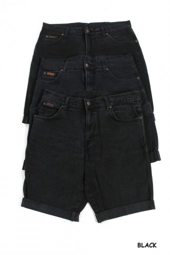 Vintage Wrangler Men Denim Shorts Cut Off Rolled Up