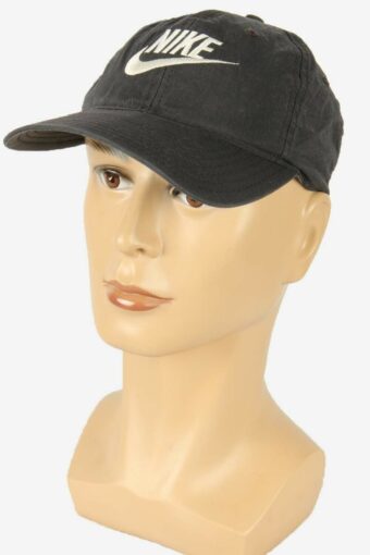Nike Snapback Cap Vintage Adjustable Hat Sport Casual Retro 90s Black