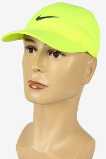Nike Snapback Cap Vintage Boys Girls Hat Sport Casual 90s Neon Yellow