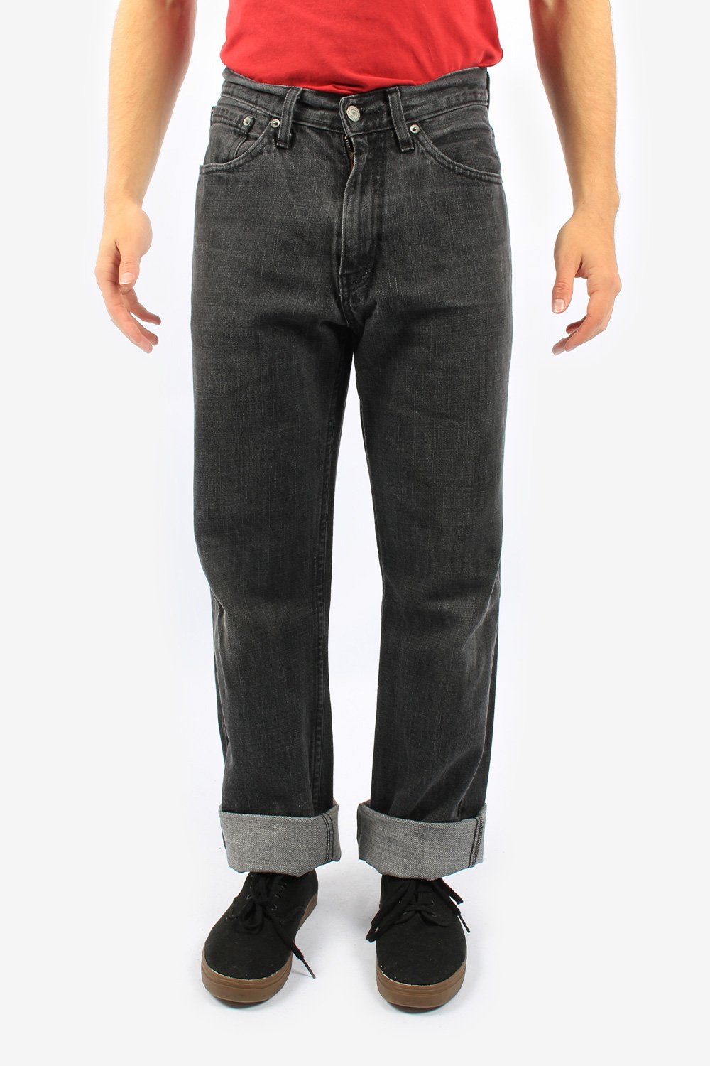 Levis 751 Jeans Regular Fit Straight Leg Zip Fly – Pepper Tree London