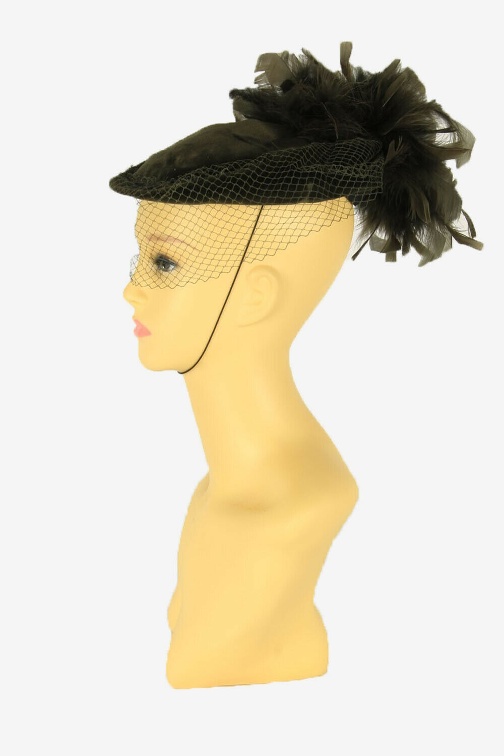 Wool Beret Vintage Hat Fashion Wedding 