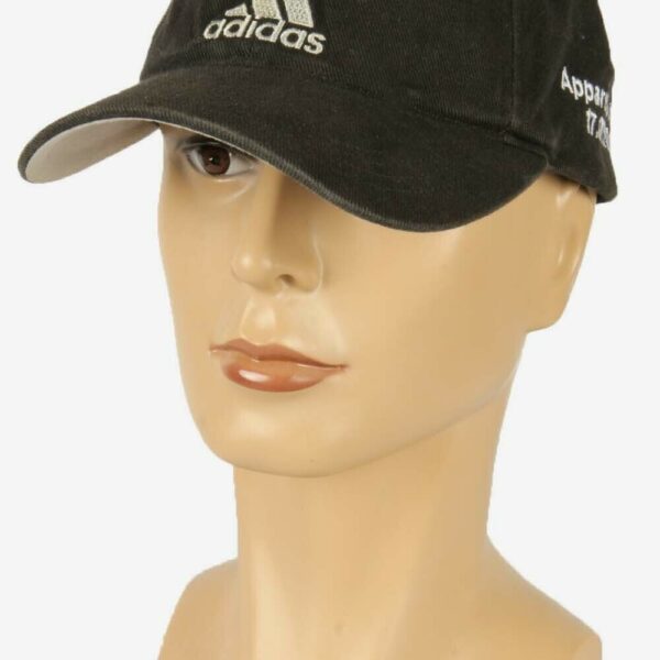 Adidas Snapback Cap Vintage Adjustable Hat Sport Casual Black