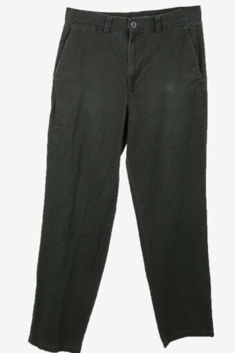 Dockers Vintage Chino Trousers Pants Women’s Retro 90s Black Size UK 6
