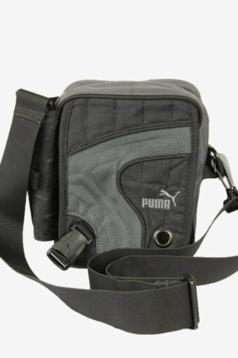 Puma Vintage Crossbody Mini Bag Messenger With Card Holder 90s Grey